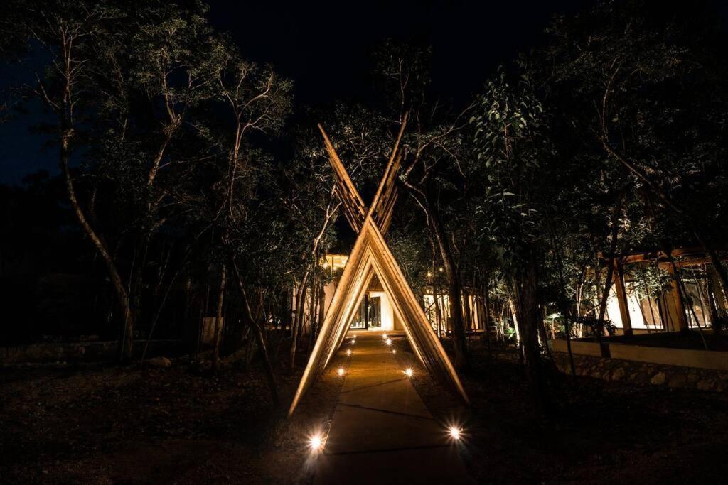 Villa Xuncari In The Heart Of The Jungle 图卢姆 外观 照片