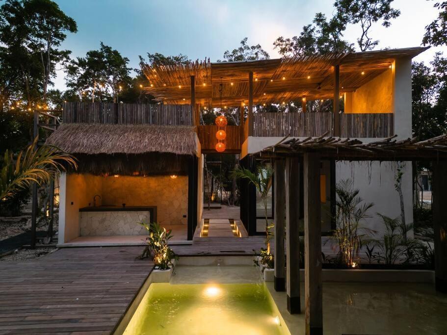Villa Xuncari In The Heart Of The Jungle 图卢姆 外观 照片