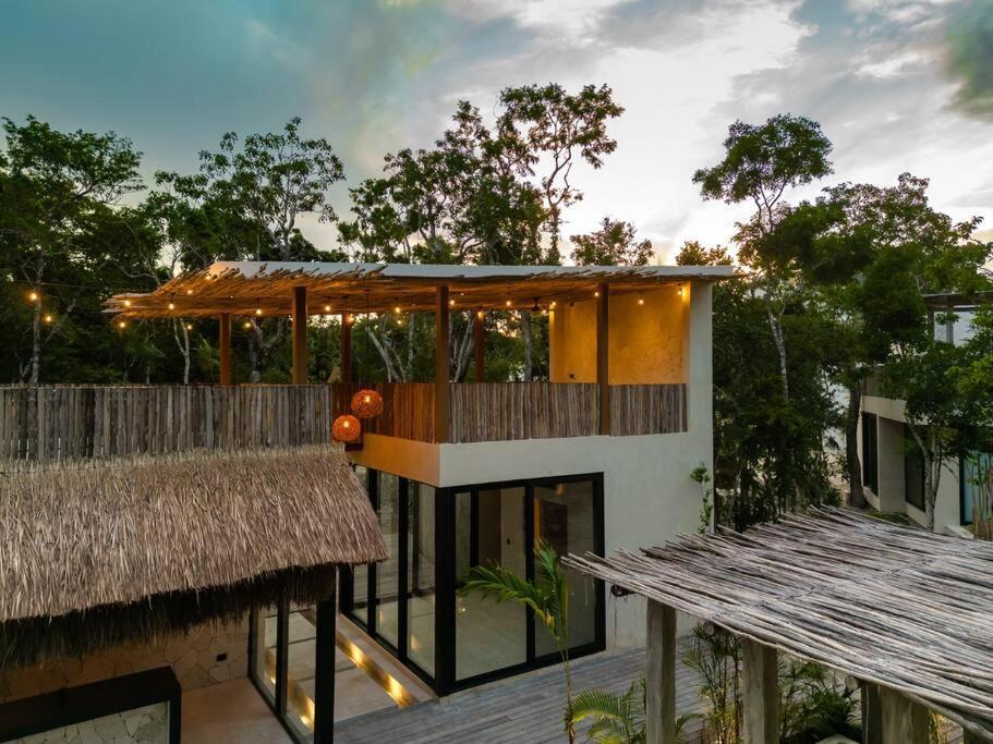 Villa Xuncari In The Heart Of The Jungle 图卢姆 外观 照片