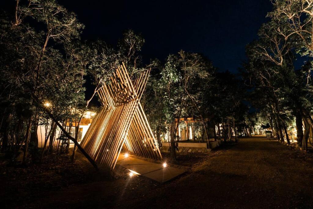 Villa Xuncari In The Heart Of The Jungle 图卢姆 外观 照片