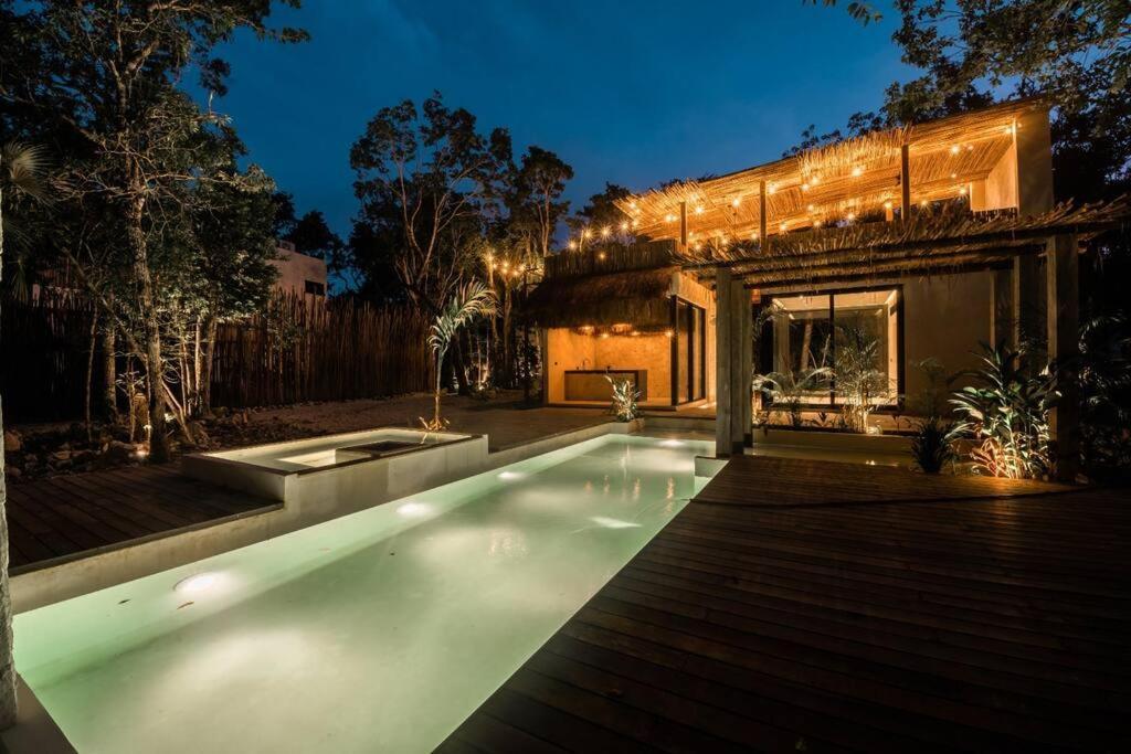 Villa Xuncari In The Heart Of The Jungle 图卢姆 外观 照片