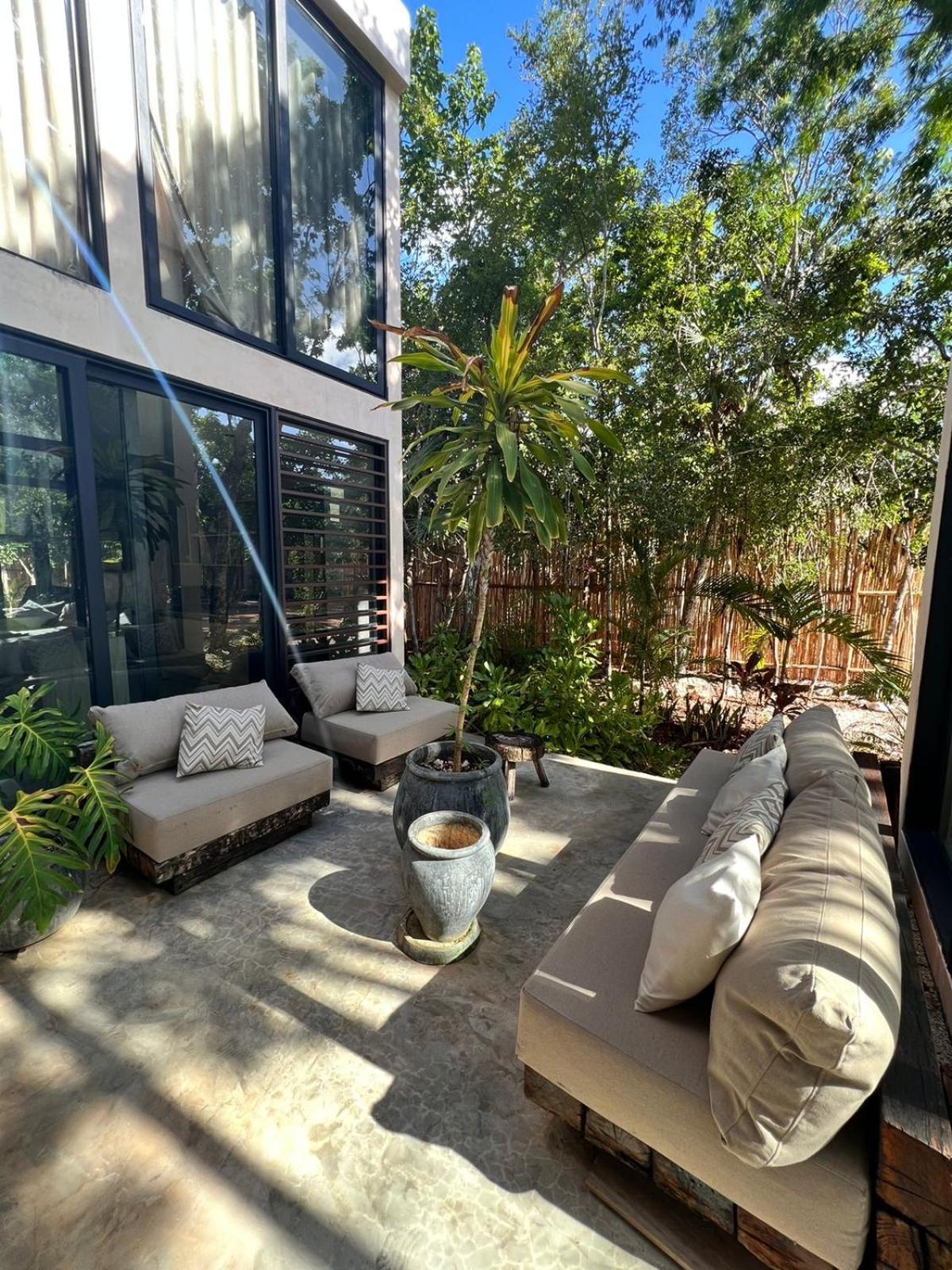Villa Xuncari In The Heart Of The Jungle 图卢姆 外观 照片